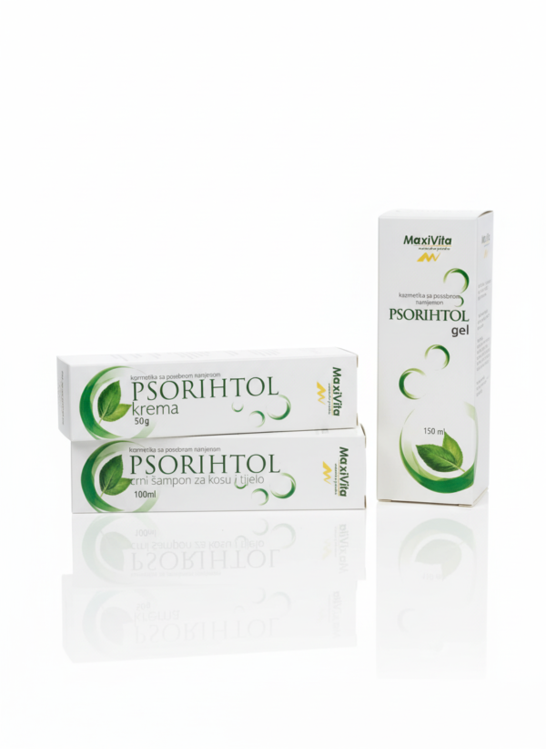 Tretman za Psorijazu - Psorihtol set 3u1